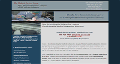 Desktop Screenshot of nj-fl-hospitalmalpractice.com